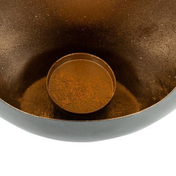 -KA-0135 RICHMOND świecznik CIVAN S czarny King Home