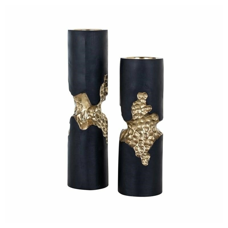 -KA-0169 RICHMOND zestaw świeczników OSIRIS złoty King Home