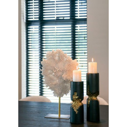 -KA-0169 RICHMOND zestaw świeczników OSIRIS złoty King Home