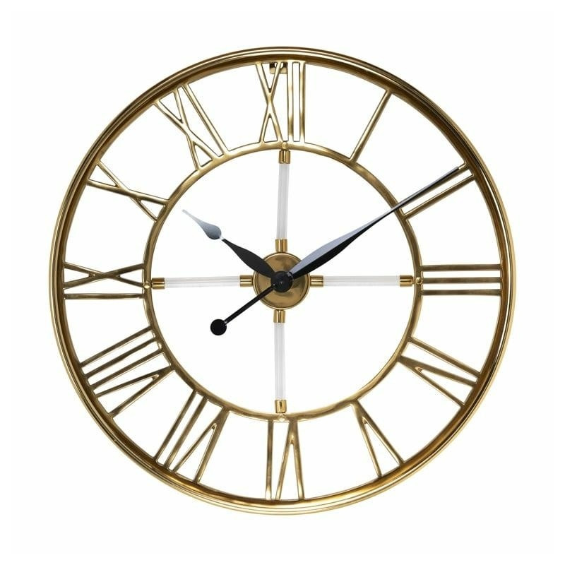 -KK-0058 RICHMOND zegar BRYSON złoty King Home