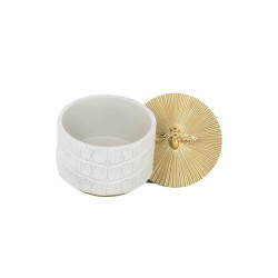 -JB-0024 RICHMOND pojemnik na biżuterię BEEZ S biały King Home