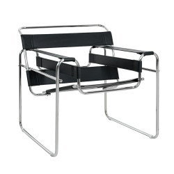 KH1501100203 Fotel IVAN czarny - ekoskóra King Home