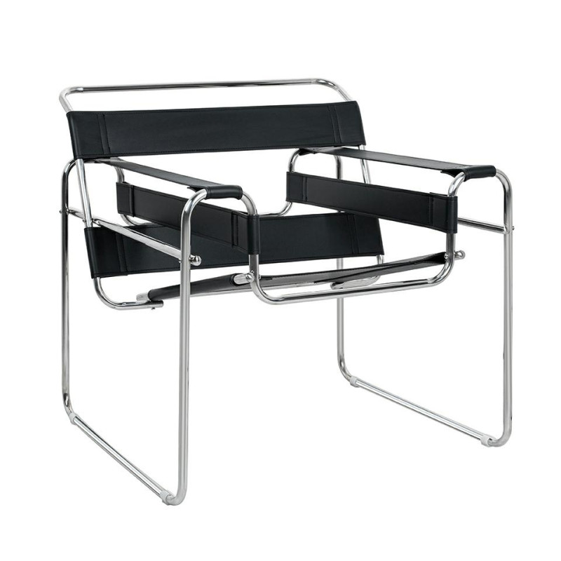 KH1501100203 Fotel IVAN czarny - ekoskóra King Home