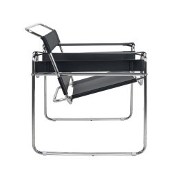 KH1501100203 Fotel IVAN czarny - ekoskóra King Home