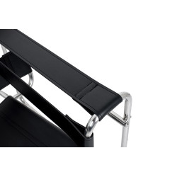 KH1501100203 Fotel IVAN czarny - ekoskóra King Home