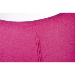 KH1501100193 Fotel EGG SZEROKI fuksja.11 - wełna, podstawa stal King Home