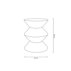 KH1501100198 Stolik TURN beżowy King Home