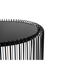 79578 KARE zestaw stolików kawowych WIRE 44 cm czarny King Home