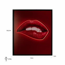 -WA-0014 RICHMOND obraz LIPS 84,5x73cm King Home