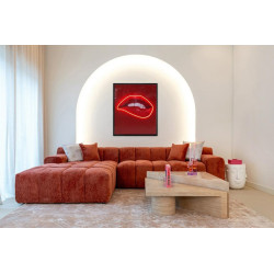-WA-0014 RICHMOND obraz LIPS 84,5x73cm King Home