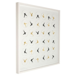 -WA-0010 RICHMOND obraz TIME 90x90cm King Home