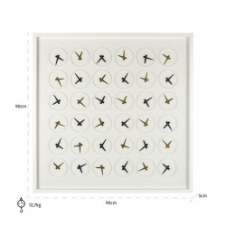 -WA-0010 RICHMOND obraz TIME 90x90cm King Home