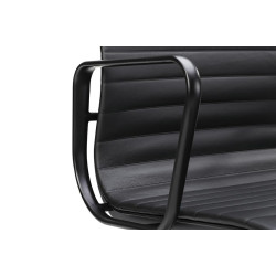 KH501100208 Fotel biurowy AERON PRESTIGE PLUS czarny - skóra naturalna, aluminium King Home