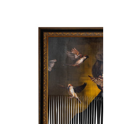 51481 KARE obraz GENTLEMAN CUTS 130x163 cm King Home