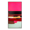 53899 KARE obraz ABSTRACT SHAPES PINK  73x143 cm King Home