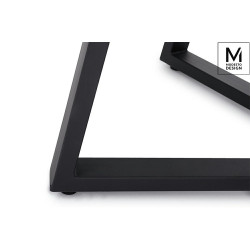 B-15 MODESTO stół TAVOLO FI 80 dąb - blat MDF, podstawa metalowa King Home