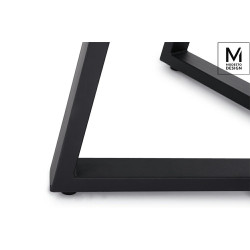 B-16 MODESTO stół TAVOLO FI 60 dąb - blat MDF, podstawa metalowa King Home