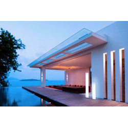 LUMFT100OFNW NEW GARDEN lampa ogrodowa FITY 100 CABLE biała King Home