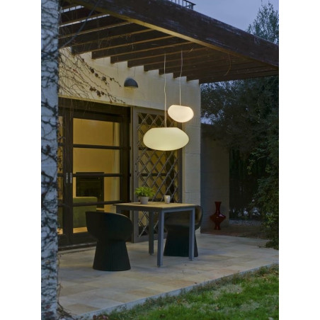 LUMPT060HXNW NEW GARDEN lampa wisząca PETRA 60 HANG biała King Home