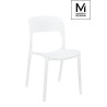 C1028.WHITE MODESTO krzesło ZING białe - polipropylen King Home
