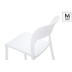 C1028.WHITE MODESTO krzesło ZING białe - polipropylen King Home