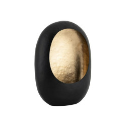 -KA-0110 RICHMOND świecznik REEN S czarno-złoty King Home