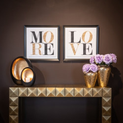 -WA-0001 RICHMOND obraz AMOUR 55x55cm King Home