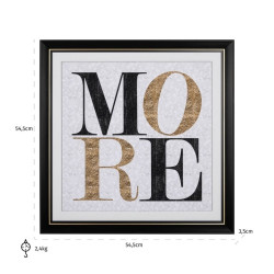 -WA-0002 RICHMOND obraz MORE 55x55cm King Home