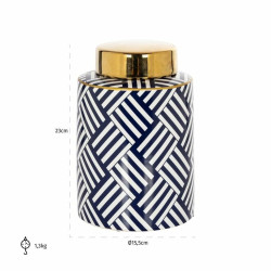 -KP-0077 RICHMOND pojemnik ozdobny/wazon LAVINA S King Home