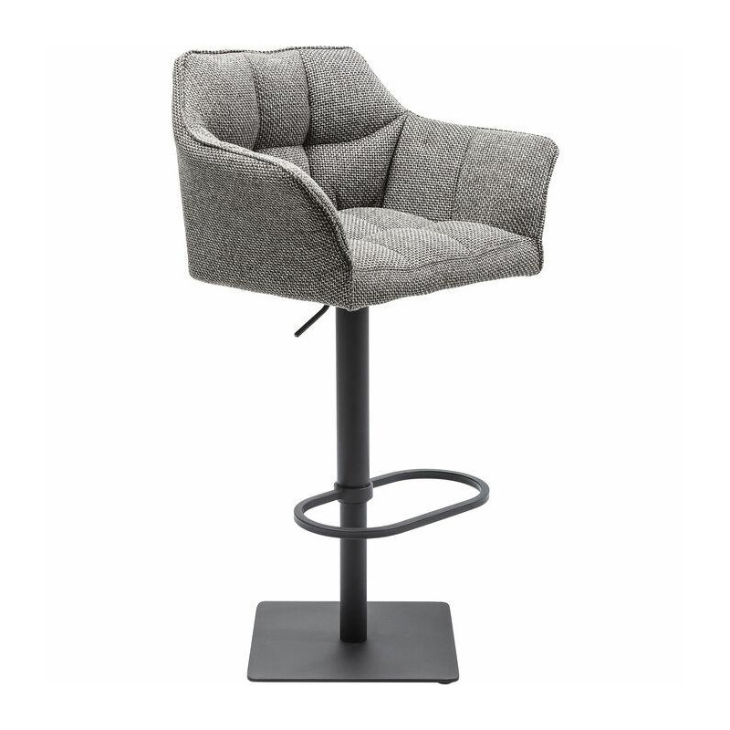 80672 KARE krzesło barowe THINKTANK szare King Home