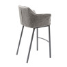 80673 KARE krzesło barowe THINKTANK 2 szare King Home