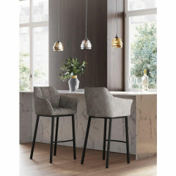 80673 KARE krzesło barowe THINKTANK 2 szare King Home