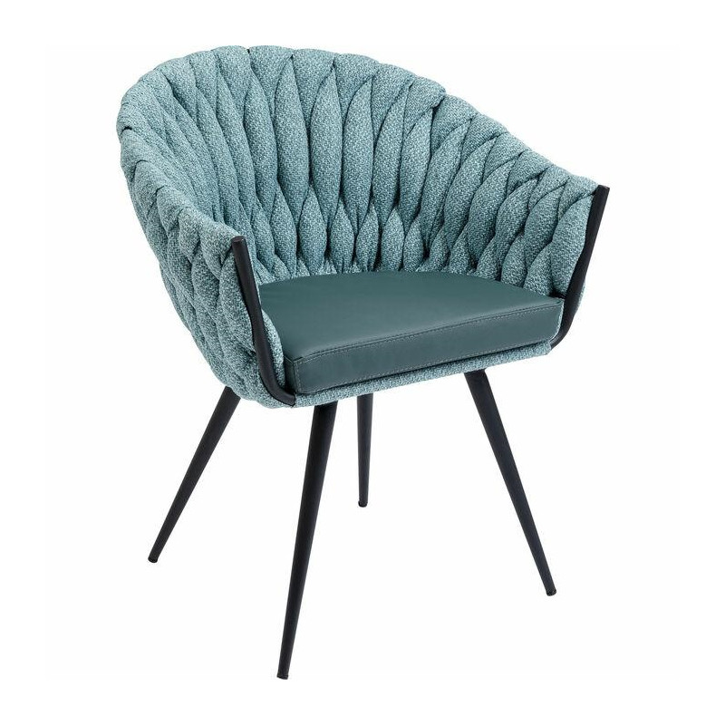 84648 KARE krzesło KNOT niebieskie King Home