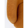 87173 KARE fotel obrotowy PEONY pomarańczowy King Home