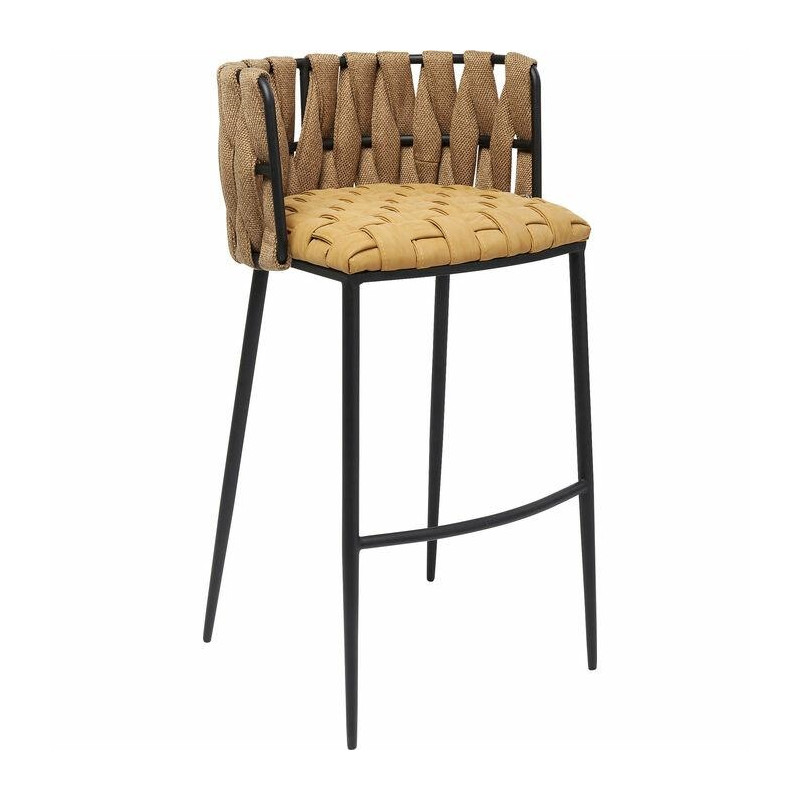 83642 KARE krzesło barowe CHEERIO żółte King Home