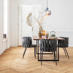 83078 KARE krzesło CHEERIO szare King Home