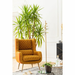 83613 KARE fotel NONNA brązowy King Home