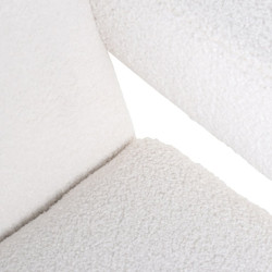 S4567 FR WHITE RICHMOND fotel CASEY biały - trudnopalny King Home