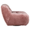 S4597 ROSE CHENILLE RICHMOND fotel obrotowy ROSY różowy King Home