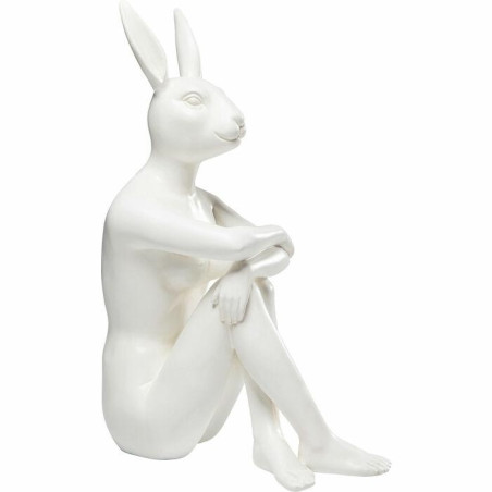 61534 KARE figurka dekoracyjna RABBIT biała King Home
