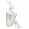 61534 KARE figurka dekoracyjna RABBIT biała King Home
