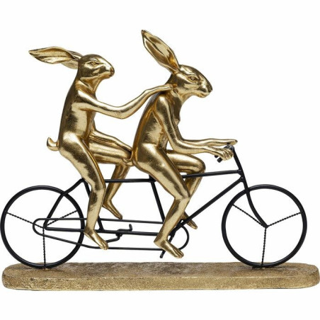 53066 KARE dekoracja TANDEM RABBITS 34 cm King Home