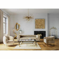 83206 KARE lustro ścienne HOLOGRAM 119x76 cm złote King Home