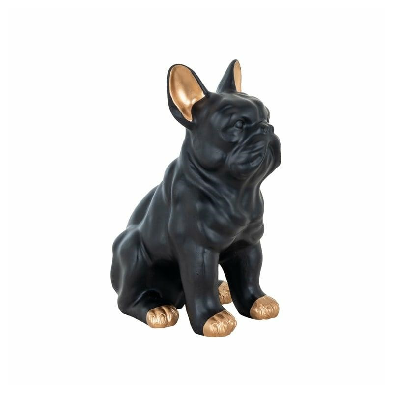 -AD-0033 RICHMOND dekoracja RHINE czarno-złota King Home