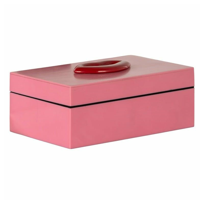 -JB-0059 RICHMOND pojemnik na biżuterię CHARIS     różowy King Home