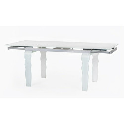 B2003C_2.0/3.0 Stół szklany VENDOME OPTI WHITE biały - 200/300 King Home