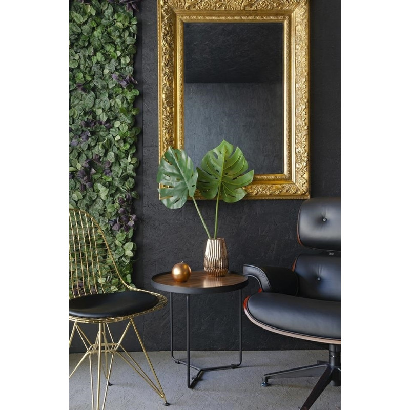 2313_90_120_GOLD Lustro wiszące ANTIQUE GOLD 90x120 King Home