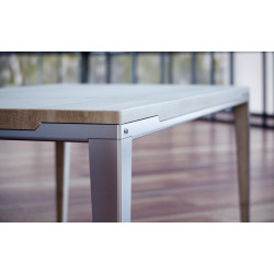 STO000353 DYLE ESSENCE 001 240x100, nowy dąb - nogi lustrzane King Home