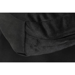 JH-200.GOLD Fotel wiszący BUBBLE GOLD VELVET poduszka czarna King Home