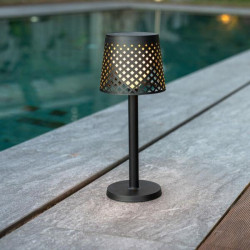 LUMGRE080NXSWNW NEW GARDEN lampa ogrodowa GRETA SOLAR NEGRO 5in1 czarna King Home